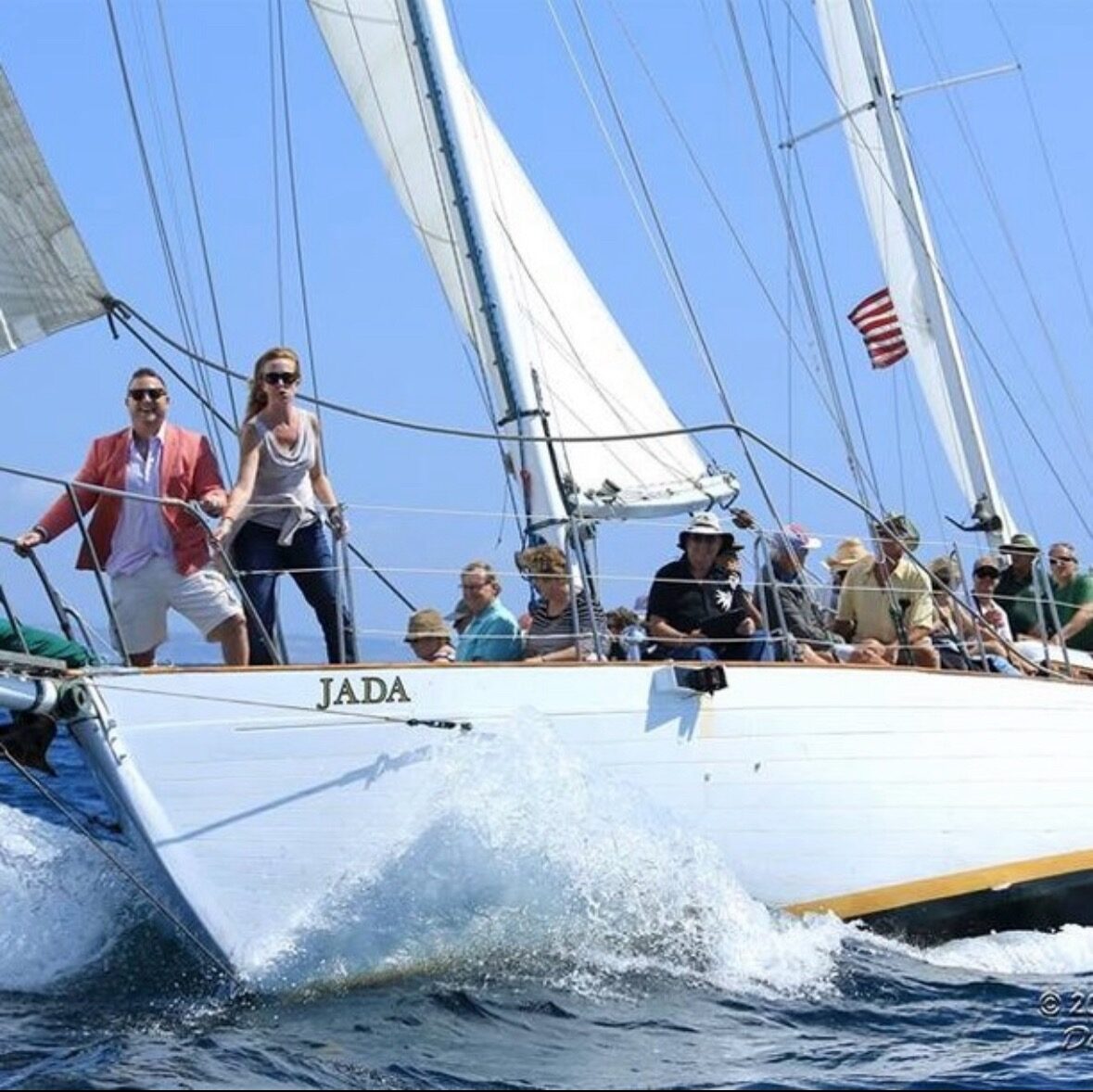JADA under sail
