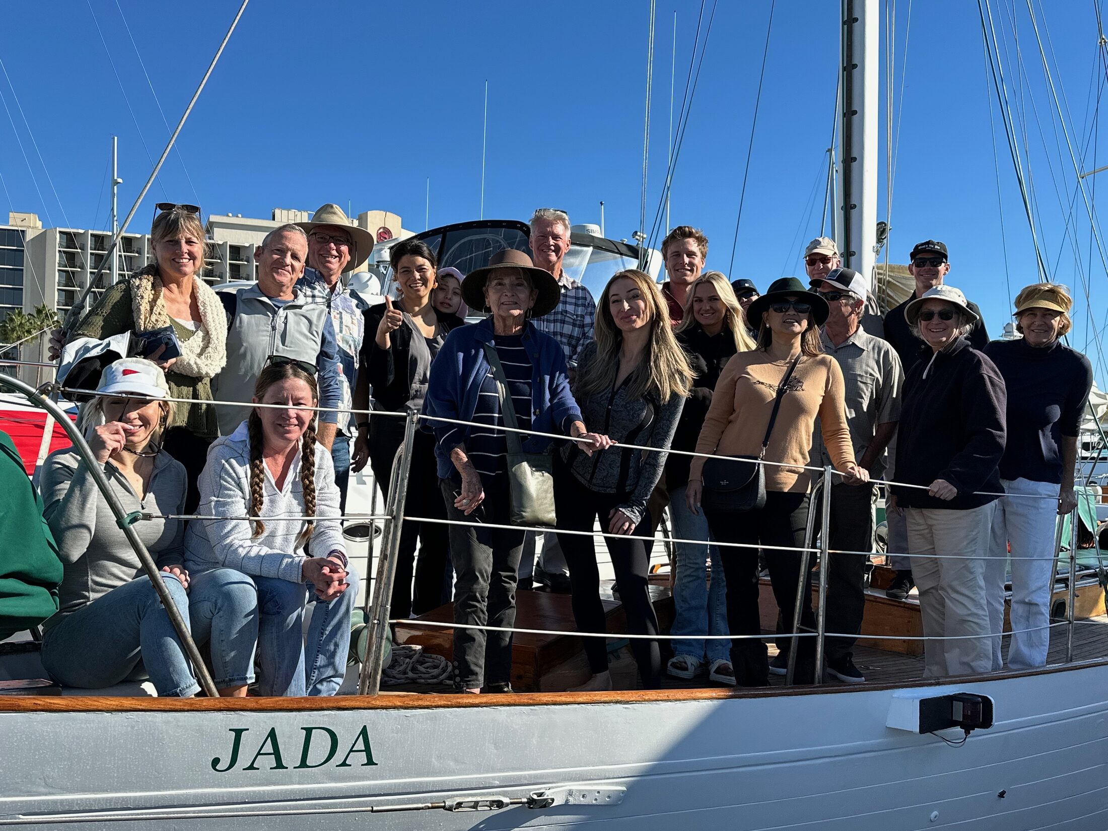 JADA deck and rigging