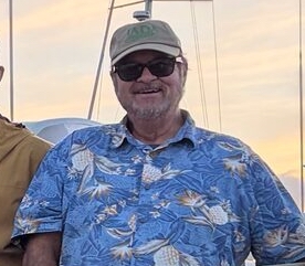 Captain Gene O'Neal aboard JADA